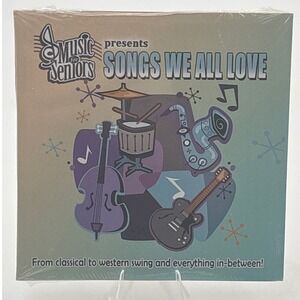 Music for Seniors Songs We All Love CD 2012 Compilation Factory Sealed